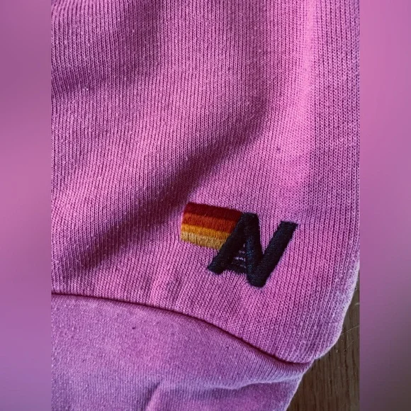 Aviator Nation Bolt Neon 5 Stripe Crew Neck Sweatshirt - Picture 5 of 7